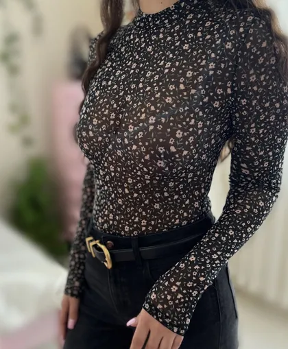 بادی شکوفه تور گل‌دار🌸✨