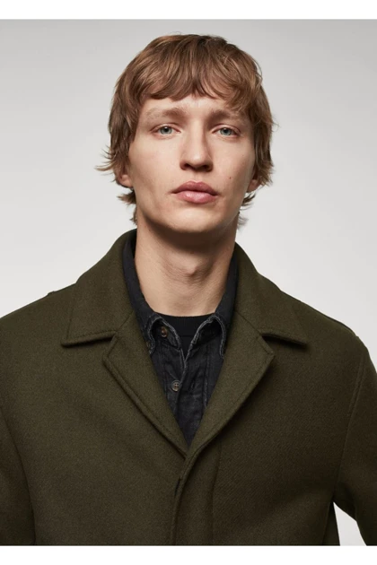 ژاکت بلند مردانه اورجینال mango-man mango-man