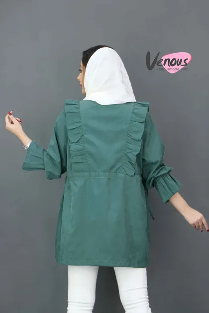 مانتو میکرو یقه چین