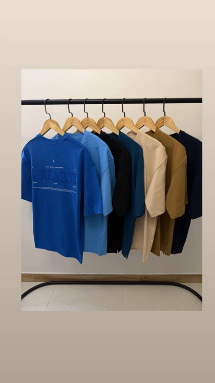 تیشرت پشت گلدوزی