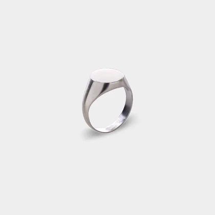 انگشتر نقره دایره unisex