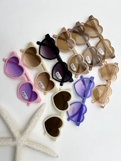 عینک قلبی براق