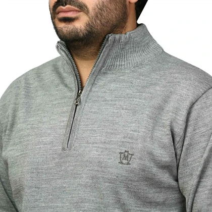 پلیور بافت نیم زیپ ماراتن مدل 1719857