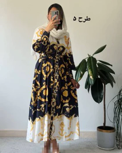 پیراهن طرحدار مزونی پریچهر