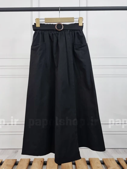دامن جیب پاکتی جلو چاک‌دار