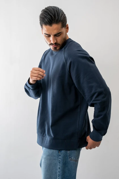 دورس سه نخ آستین رگلان مردانه