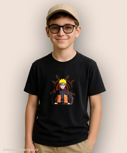 تیشرت بچگانه طرح ناروتو کد 907