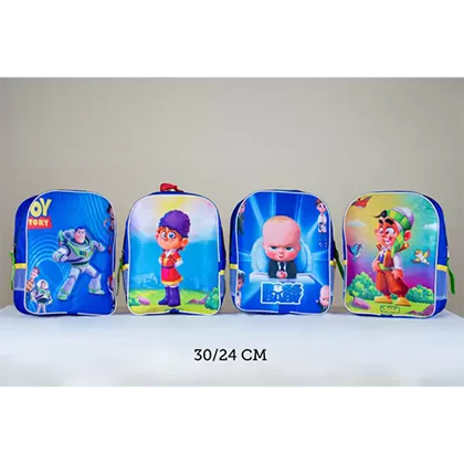 کوله مدرسه طرح دار (مهدکودکی)