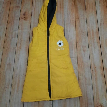 پافر دخترانه مدل آفتاب گران دو رو