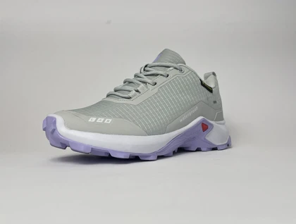 کفش ضدآب آی رانر طوسی بنفش I - Runner رویه برزنتی