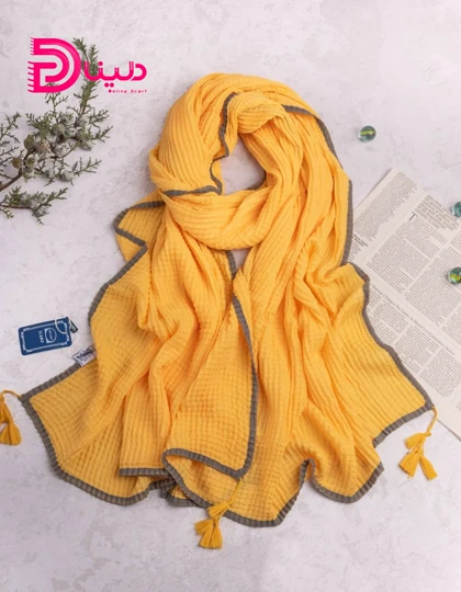 شال پلیسه حاشیه‌دار وارداتی