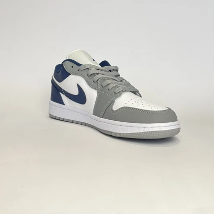 کفش روزمره جردن 1 طوسی سرمه مستر