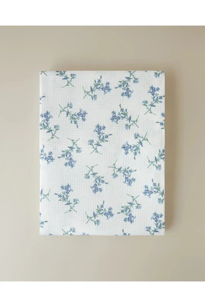روتختی پیکه دو نفره English Home مدل Blue Spring پنبه پلی‌استر - آبی