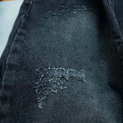 شلوار لی مام استایل بچه گانه