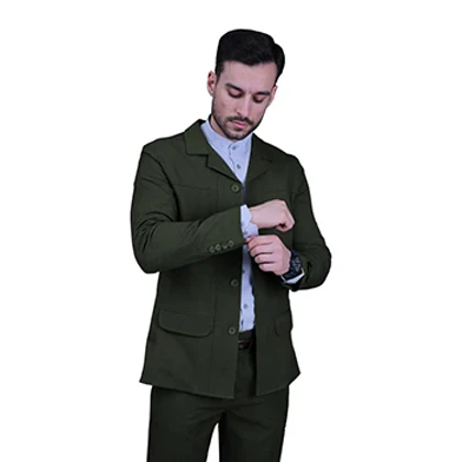 کت و شلوار سبز 03