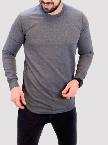 تیشرت 180201 ZARA خاکستری