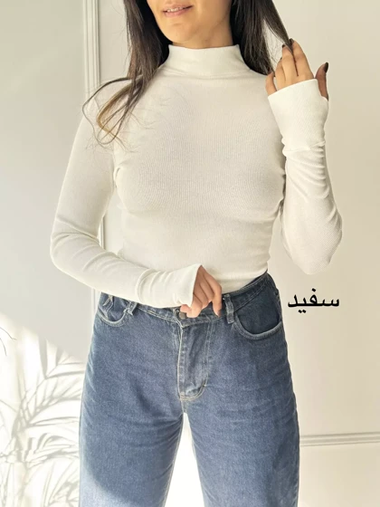 بلوز کبریتی فینگردار نیلا