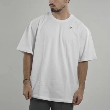 تیشرت اسپرت جیم شارک مدل PB-4H0233 سفید