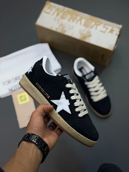 کتانی گلدن گوس بال استار مشکیGolden Goose Ball Star Black