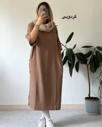 پیراهن مانتویی دلسا 14