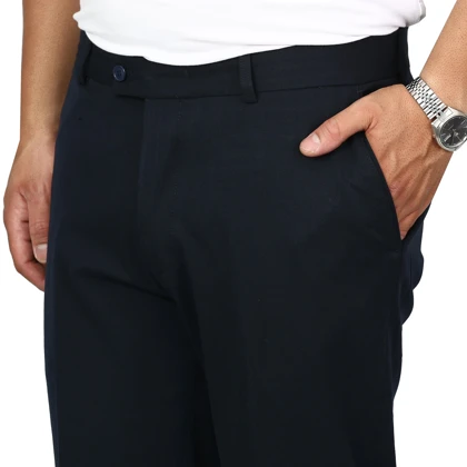 شلوار پارچه‌ای اسلیم فیت مردانه آریا مدل 3701691