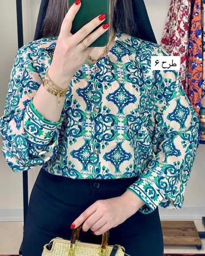 تونیک طرح‌دار پایین حاشیه