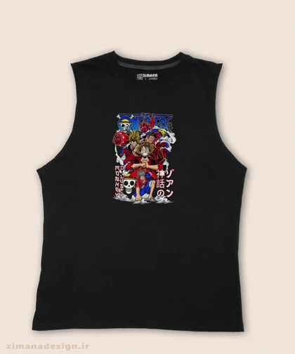 تاپ مردانه و زنانه طرح وان پیس کد910