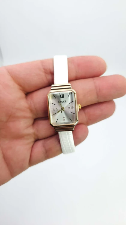 ساعت مچی زنانه باوک BAOKE بند چرمی ، اسپرت و روزمره با جعبه کادویی