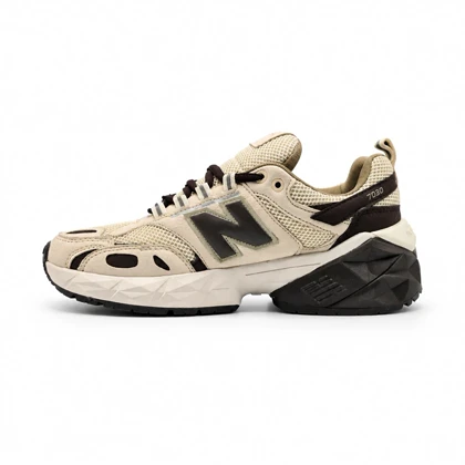 کفش و کتانی مردانه مدل نیوبالانس7030 NEW BALANCE رنگ کرم قهوه ای کد 7999