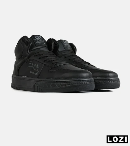 کفش کتانی ساق‌دار مردانه مشکی VANS مدل 7792