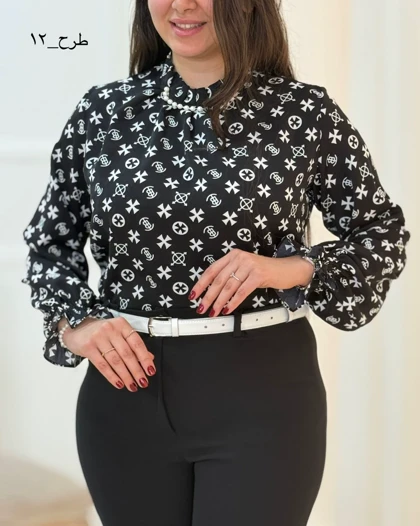 شومیز زنانه لبخند کد محصول 1612