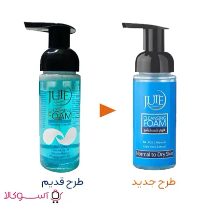 فوم شستشو ژوت مناسب پوست نرمال تا خشک normal to dry skin حجم 150 میل