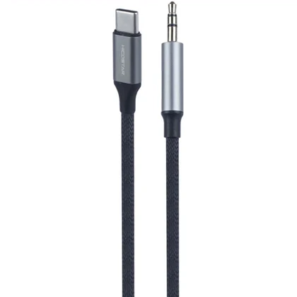 کابل aux به Type-C هایکو استار Hicostar مدل HS-A401 طول 1 متر