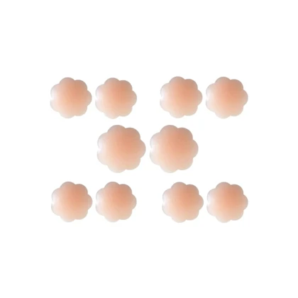 چسب سینه مدل سیلیکونی ژله ای کد 02 بسته 10 عددی