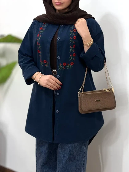 مانتو گلدوزی آیسو پرتو