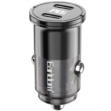 شارژر فندکی فست شارژ ماشین تایپ سی 36 وات ارلدام CC45