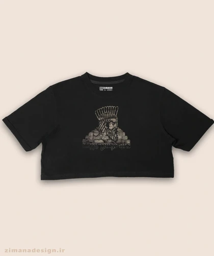 کراپ زنانه اصیل ایرانی طرح داریوش بزرگ کد 1010