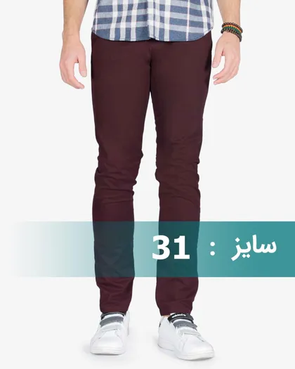 شلوار کتان مردانه بنفش