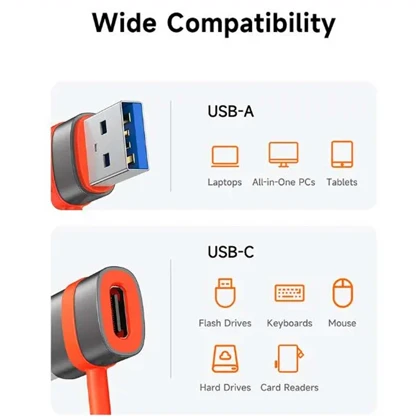 مبدل اوتی‌جی تایپ‌سی به یواس‌بی 3.0 مک دودو OT-3800
