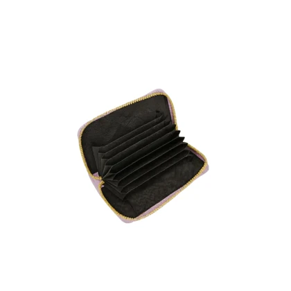 کیف پول جاکارتی زنانه کیس مدل آورا رنگ یاسی کد:3002