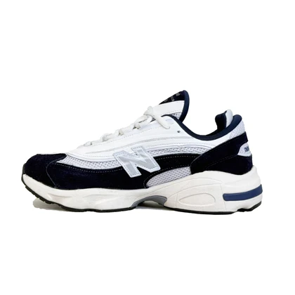 کتانی اسپرت مردانه مدل نیوبالانس 1000 Newbalance رنگ سفید سرمه‌ای کد 51362