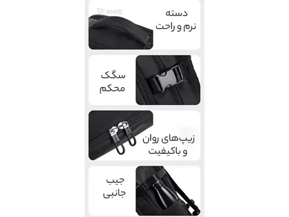 کوله پشتی اورجینال بنج مدل BANGE - BG1801