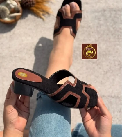 صندل تابستانه و روفرشی مجلسی زنانه هرمس