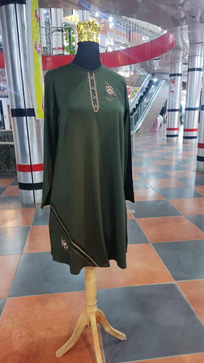 پیراهن زنانه نخی ویسکوز وارداتی