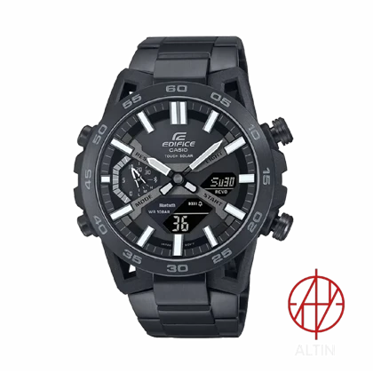 ساعت مچی مردانه کاسیو ادیفیس مدل Casio Edifice ECB-2000DC-1BDF (اسمارت‌لینک، سولار و کربن)