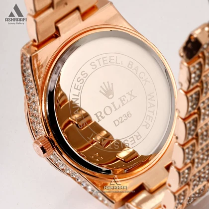 ساعت رولکس فول نگین Rolex Sky Dweller F-Diamond Rg-80