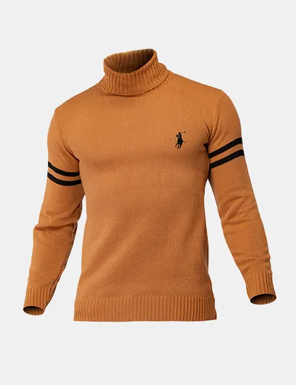 پلیور بافت مردانه یقه اسکی Polo
