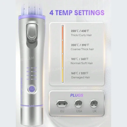 حالت دهنده مو شیگلم SHEGLAM اصل مدل Cool Lock Airflow سه کاره سایز 25mm
