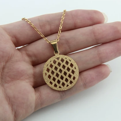 گردنبند زنانه طرح طلا