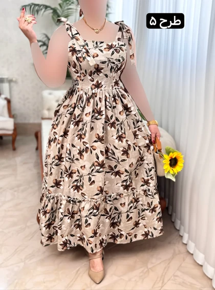 پیراهن لینن سایلین 3278